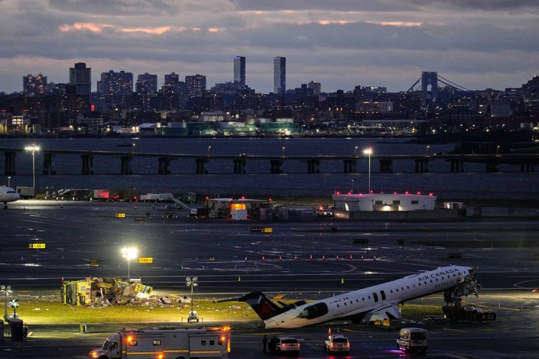 Photos show the scene of a collision on a runway at LaGuardia Airport in New York | iNwheels