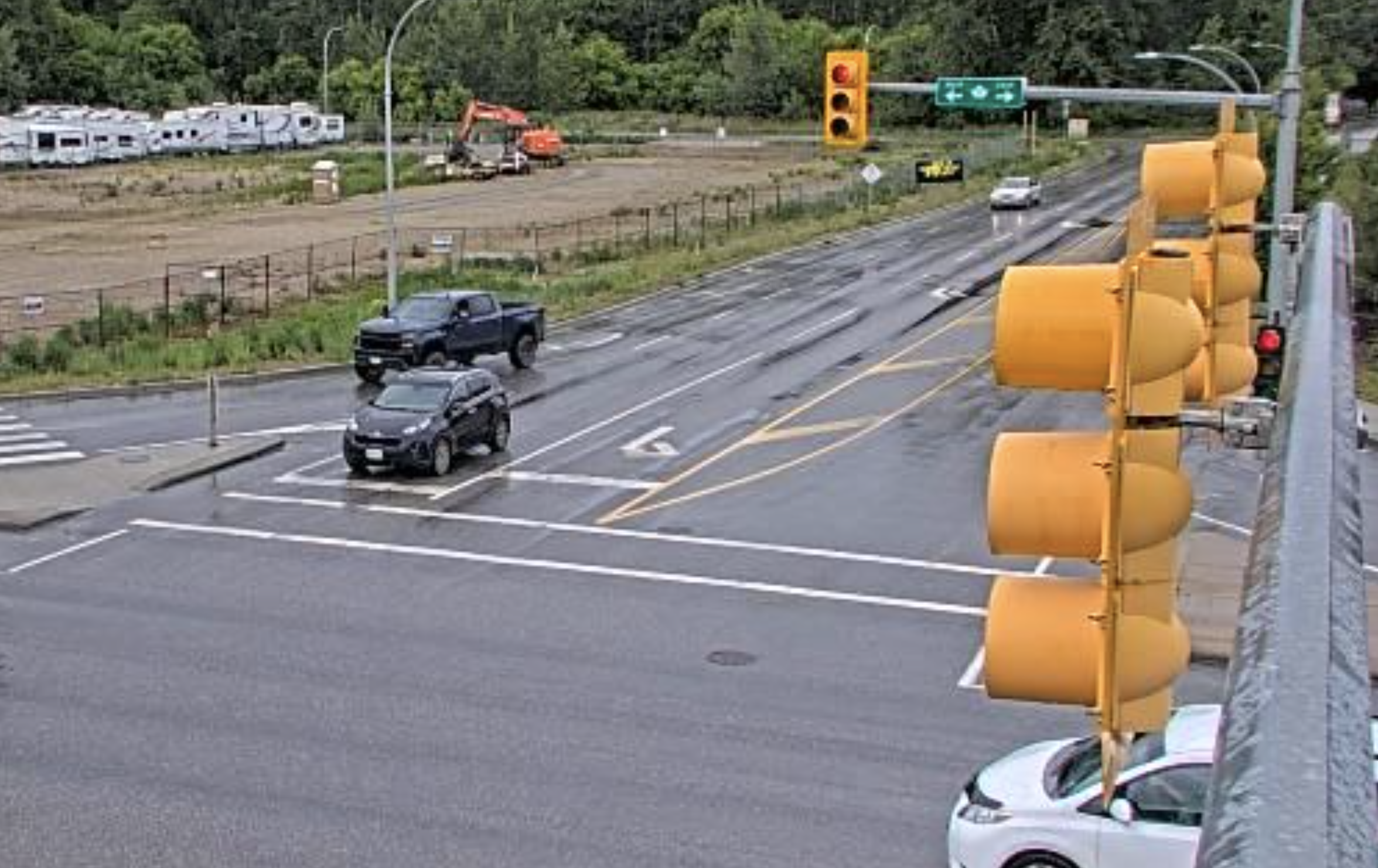 Rainy reprieve dry conditions in Okanagan, Kamloops but water pooling on highways
