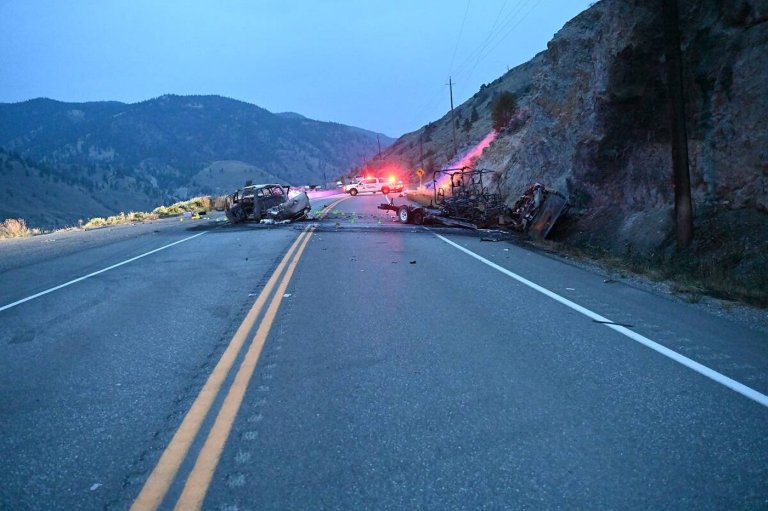 B.C. driver charged in fiery crash that left two dead near Lytton, B.C., last year | iNwheels