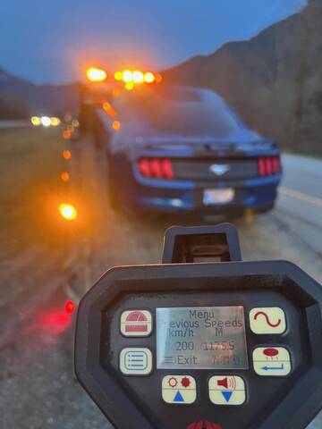Novice Penticton driver takes taxi home after caught doing 200 km/h in Mustang | iNwheels