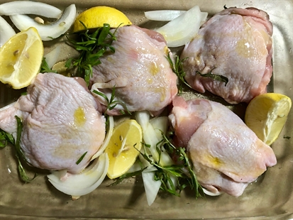 Weekend Recipe: Roasted lemon tarragon chicken | iNwine