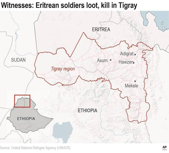 US 'directly' presses Eritrea to withdraw forces from Tigray | iNFOnews.ca US 'directly' presses Eritrea to withdraw forces from Tigray | iNFOnews.ca