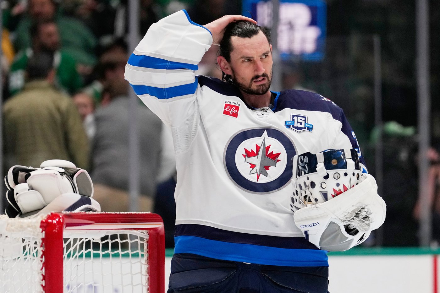Hellebuyck happy to be with the Devils after a long wait for a trade from the Jets | iNFOnews.ca