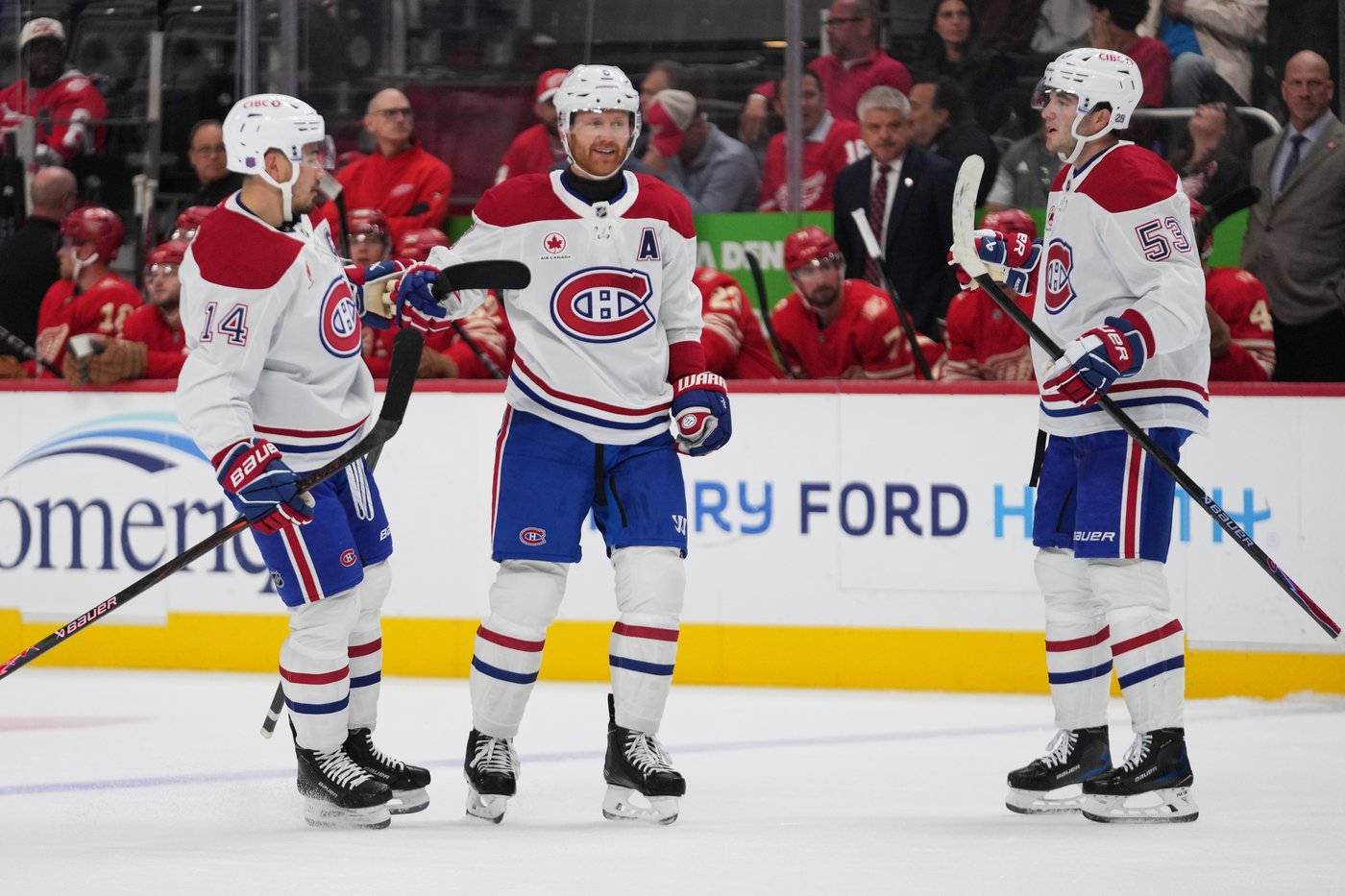 Canadiens score three first-period goals to spoil Red Wings' season opener, 5-1 | iNFOnews.ca Canadiens score three first-period goals to spoil Red Wings' season opener, 5-1 | iNFOnews.ca