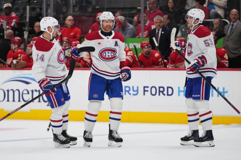 Canadiens score three first-period goals to spoil Red Wings' season opener, 5-1 | iNFOnews.ca