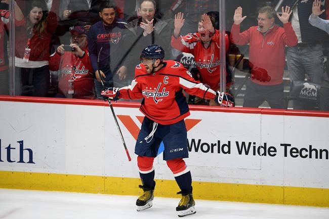 NHL Notebook: With Ovechkin set to hit 700 goals, Gretzky record looks in reach | iNFOnews.ca