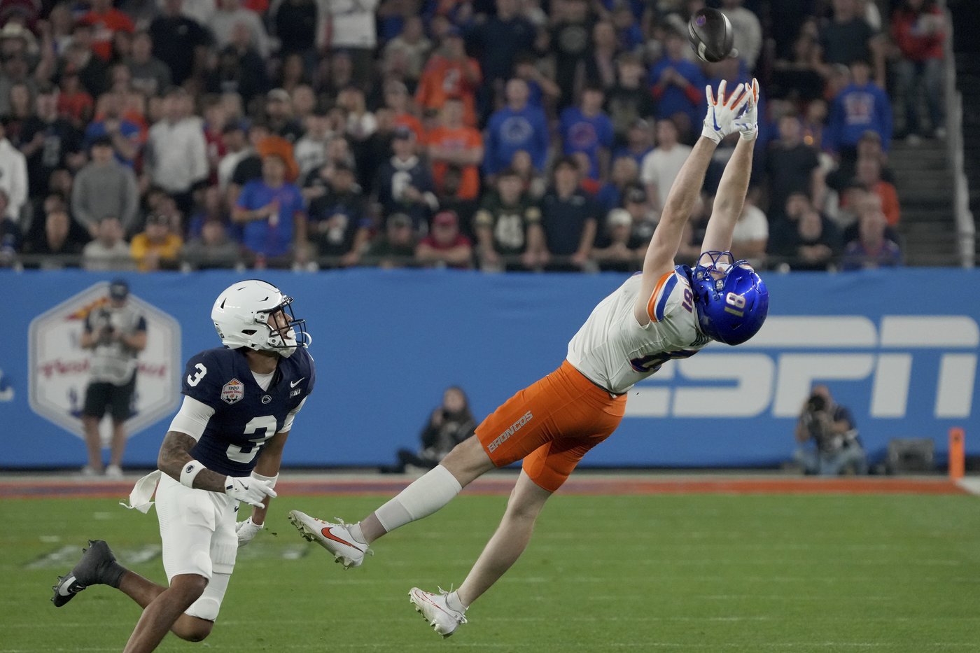 No. 5 Penn State bottles up Jeanty, beats No. 8 Boise State 31-14 in Fiesta Bowl | iNFOnews.ca No. 5 Penn State bottles up Jeanty, beats No. 8 Boise State 31-14 in Fiesta Bowl | iNFOnews.ca