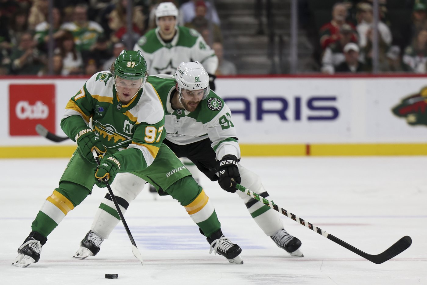 Marchment nets a pair of goals as Stars beat Wild 2-1 | iNFOnews.ca