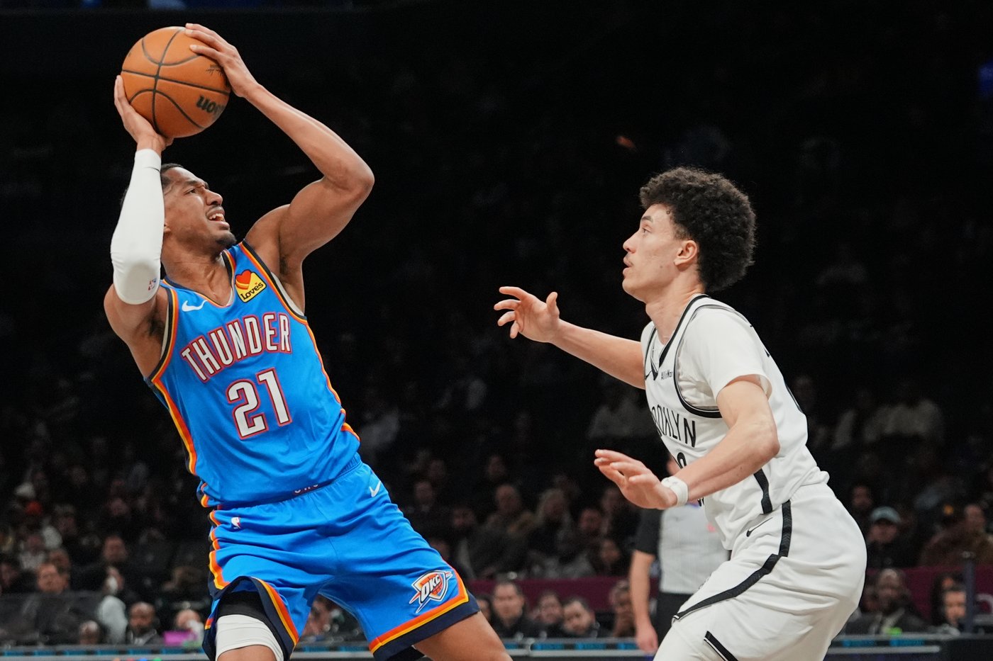 Thunder beat the Nets 121-92 for a 10th straight win as Gilgeous-Alexander scores 20 | iNFOnews.ca