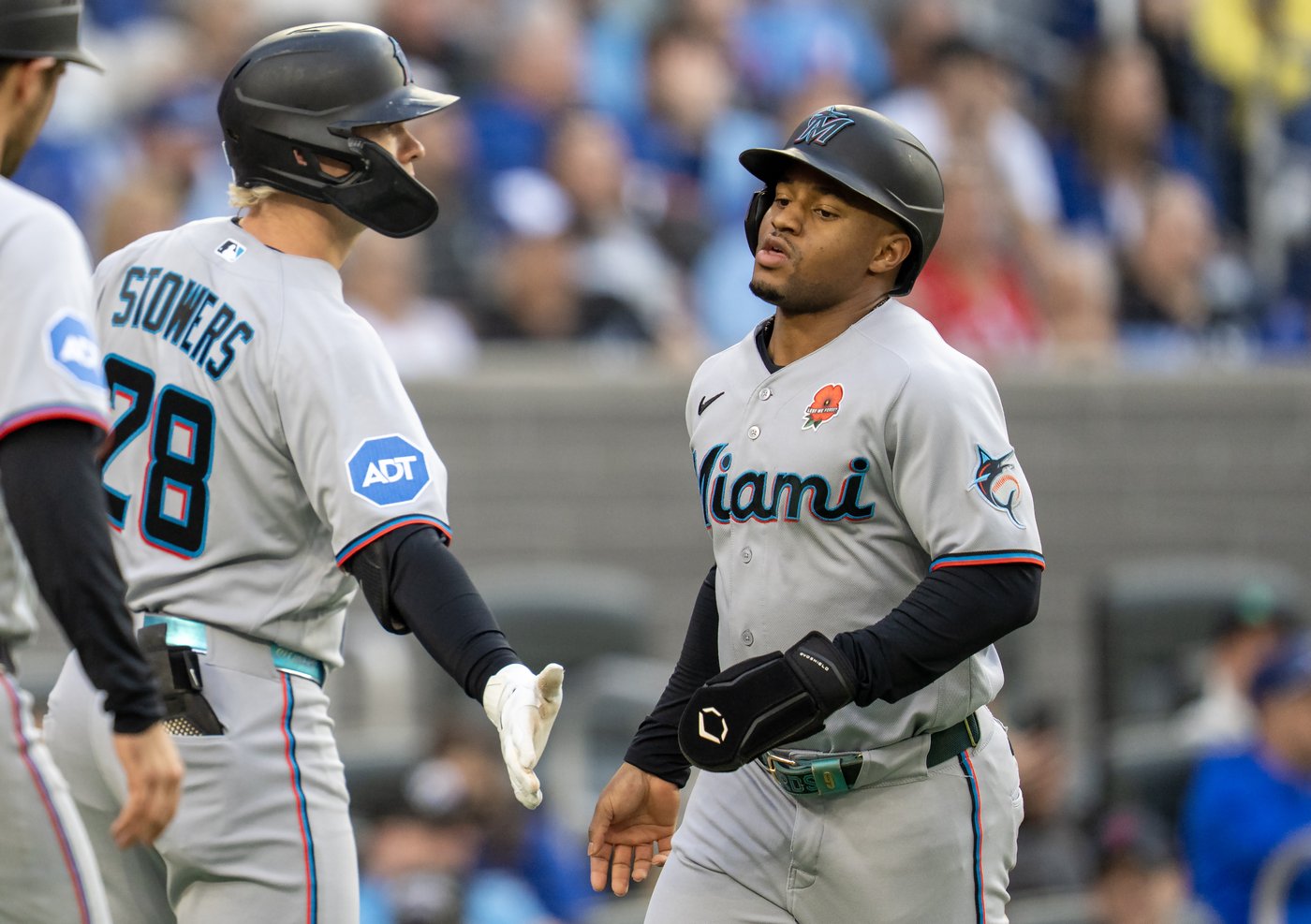 Caissie helps surging Marlins reel in 8-2 win over Blue Jays | iNFOnews.ca Caissie helps surging Marlins reel in 8-2 win over Blue Jays | iNFOnews.ca