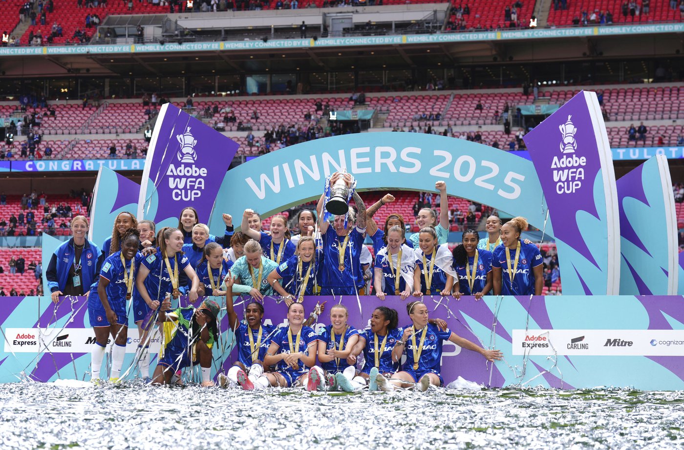In front of Serena, Chelsea wins Women's FA Cup at Wembley to clinch domestic treble | iNFOnews.ca