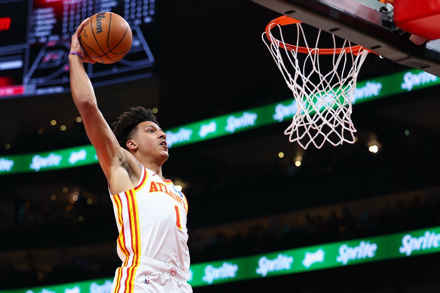 Jalen Johnson scores 21 as Hawks beat Nets 108-97 for 8th straight win | iNFOnews.ca