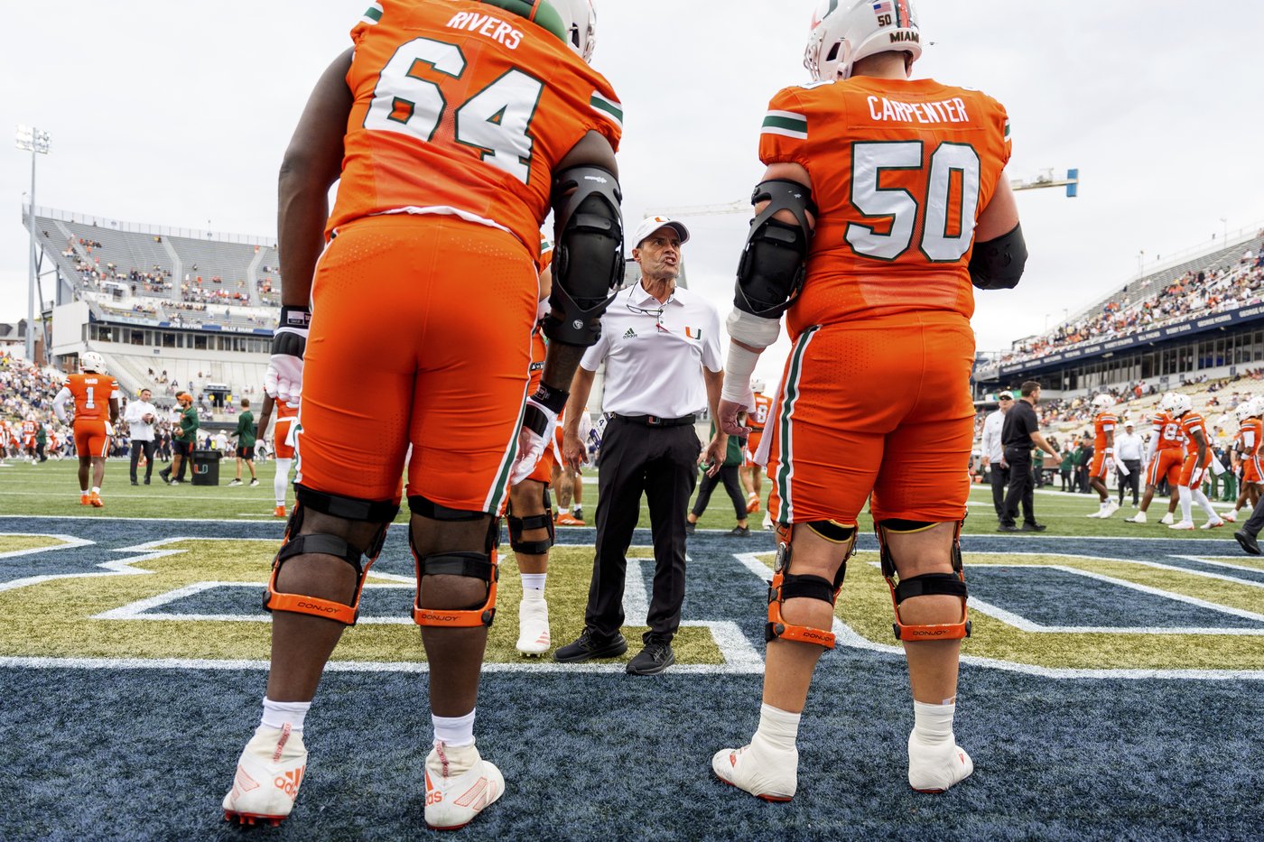 Coaching is teaching, Miami offensive line coach Alex Mirabal says. The results show he's right | iNFOnews.ca Coaching is teaching, Miami offensive line coach Alex Mirabal says. The results show he's right | iNFOnews.ca