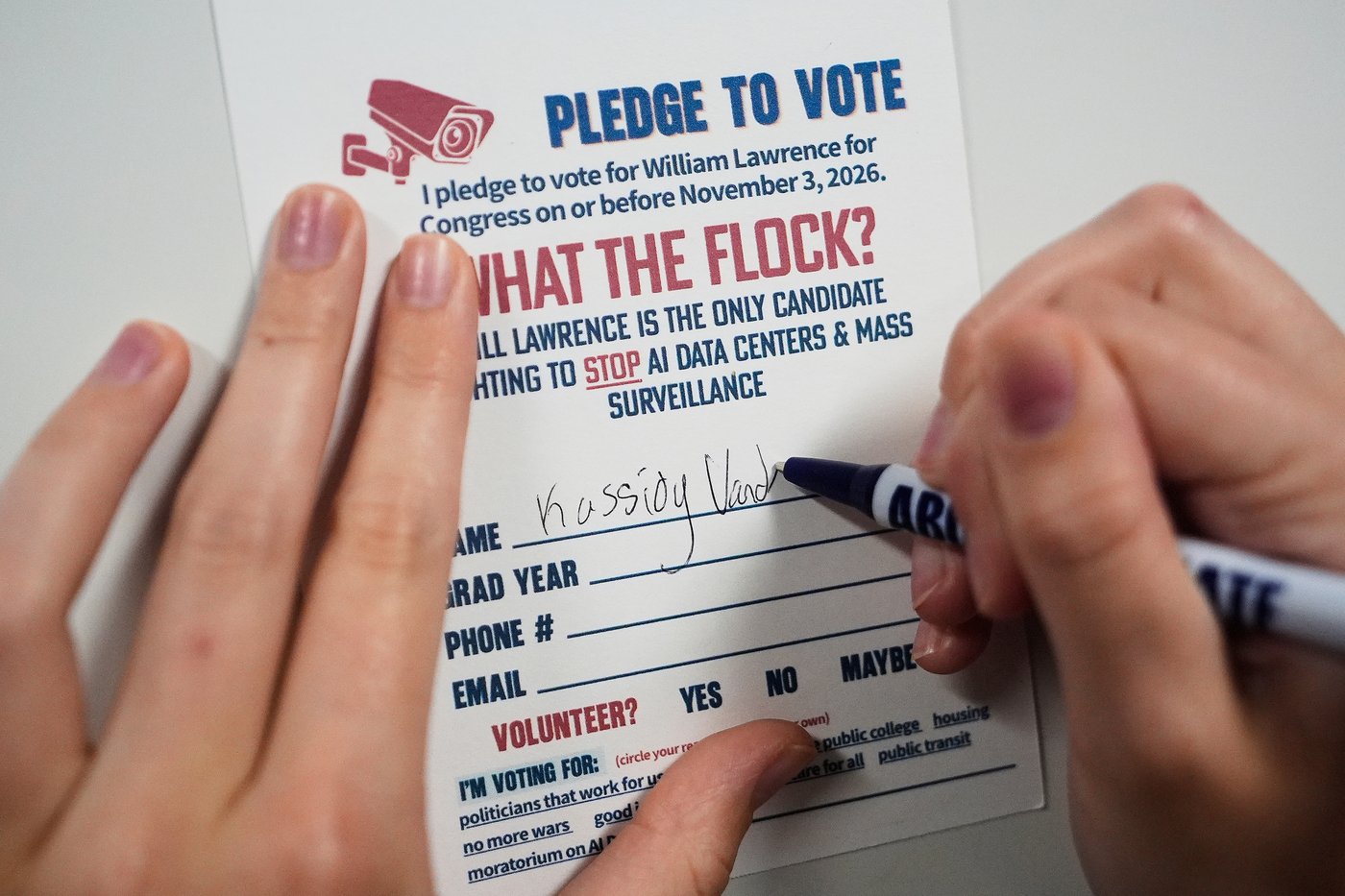 AI fears are fueling progressive Democrat's campaign in Michigan battleground district | iNFOnews.ca