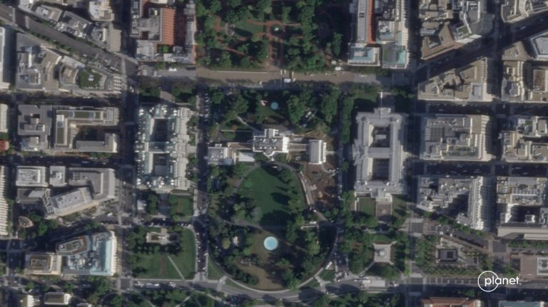 Satellite images show before and after of demolition of White House East Wing | iNFOnews.ca