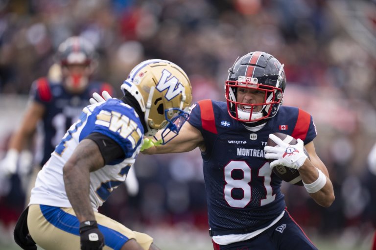 Alouettes avoid epic collapse to defeat Blue Bombers 42-33 in CFL East semifinal | iNFOnews.ca