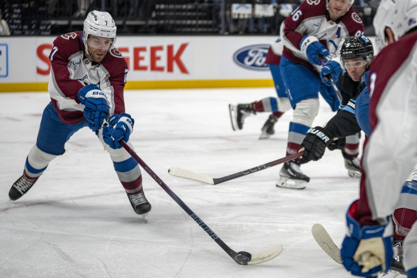 Lehkonen has hat trick, Blackwood stops 34 shots as Avalanche beat Utah 4-1 | iNFOnews.ca