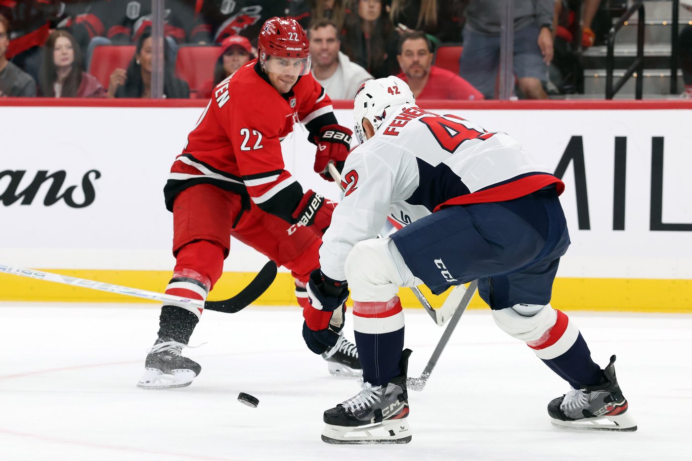 Logan Stankoven's first career hat trick helps Hurricanes beat Canucks 7-2 | iNFOnews.ca