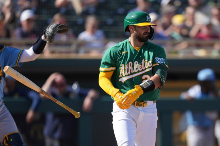 Shea Langeliers homers 3 times for the Athletics against the Kansas City Royals | iNFOnews.ca