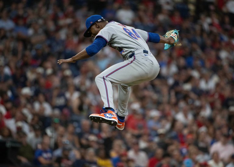 Mets rookie Jefry Yan has viral high-flying celebration after striking out his 1st MLB batter | iNFOnews.ca