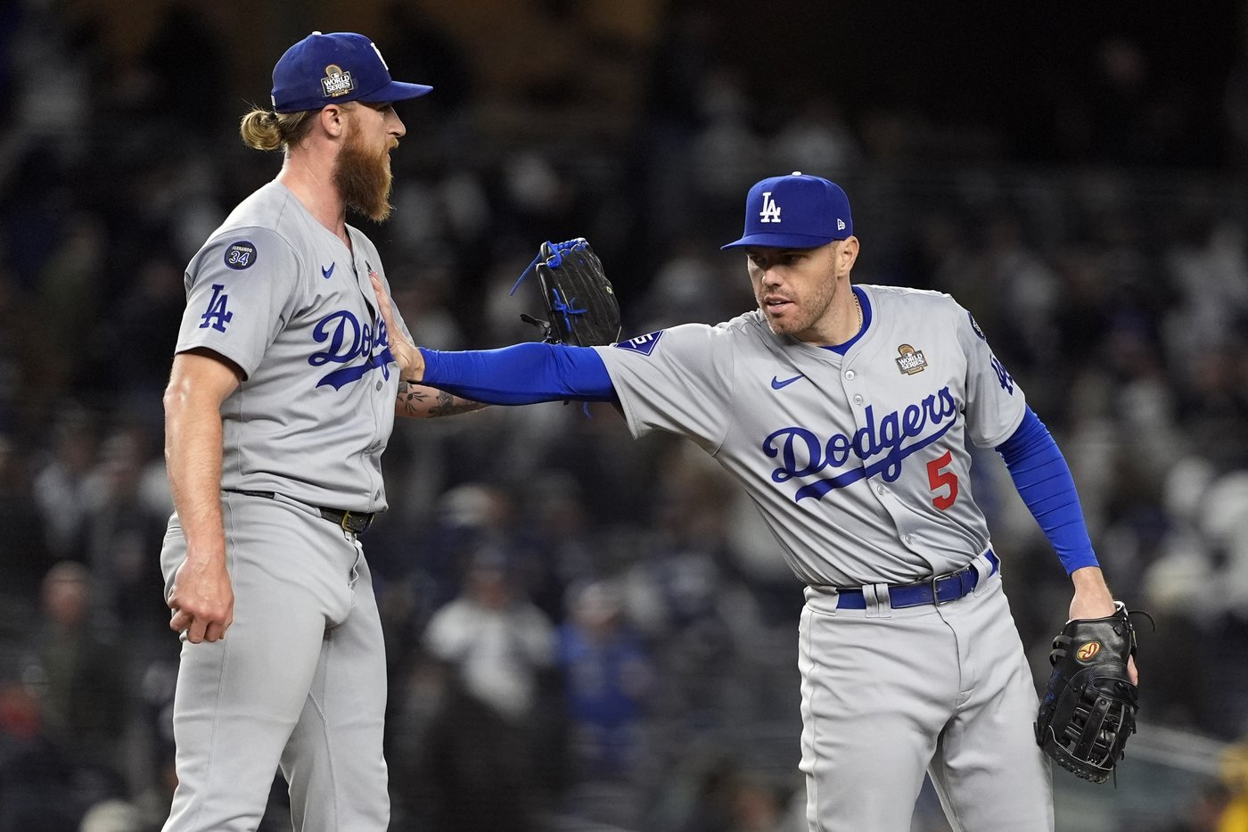 Freddie Freeman homers in fifth straight World Series game, ties George Springer's record | iNFOnews.ca