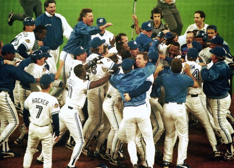 Blue Jays great Joe Carter cheering on 2025 team in World Series vs. the L.A. Dodgers | iNFOnews.ca