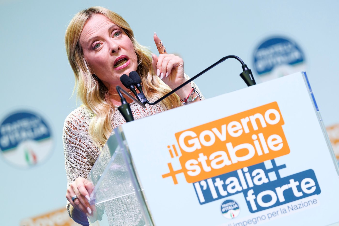 Meloni celebrates her Italian government's longevity during party rally in Bari | iNFOnews.ca Meloni celebrates her Italian government's longevity during party rally in Bari | iNFOnews.ca