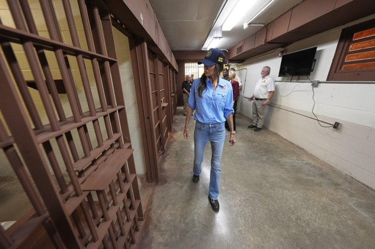 A notorious Louisiana prison was chosen for immigrant detainees to urge self-deportation, Noem says | iNFOnews.ca