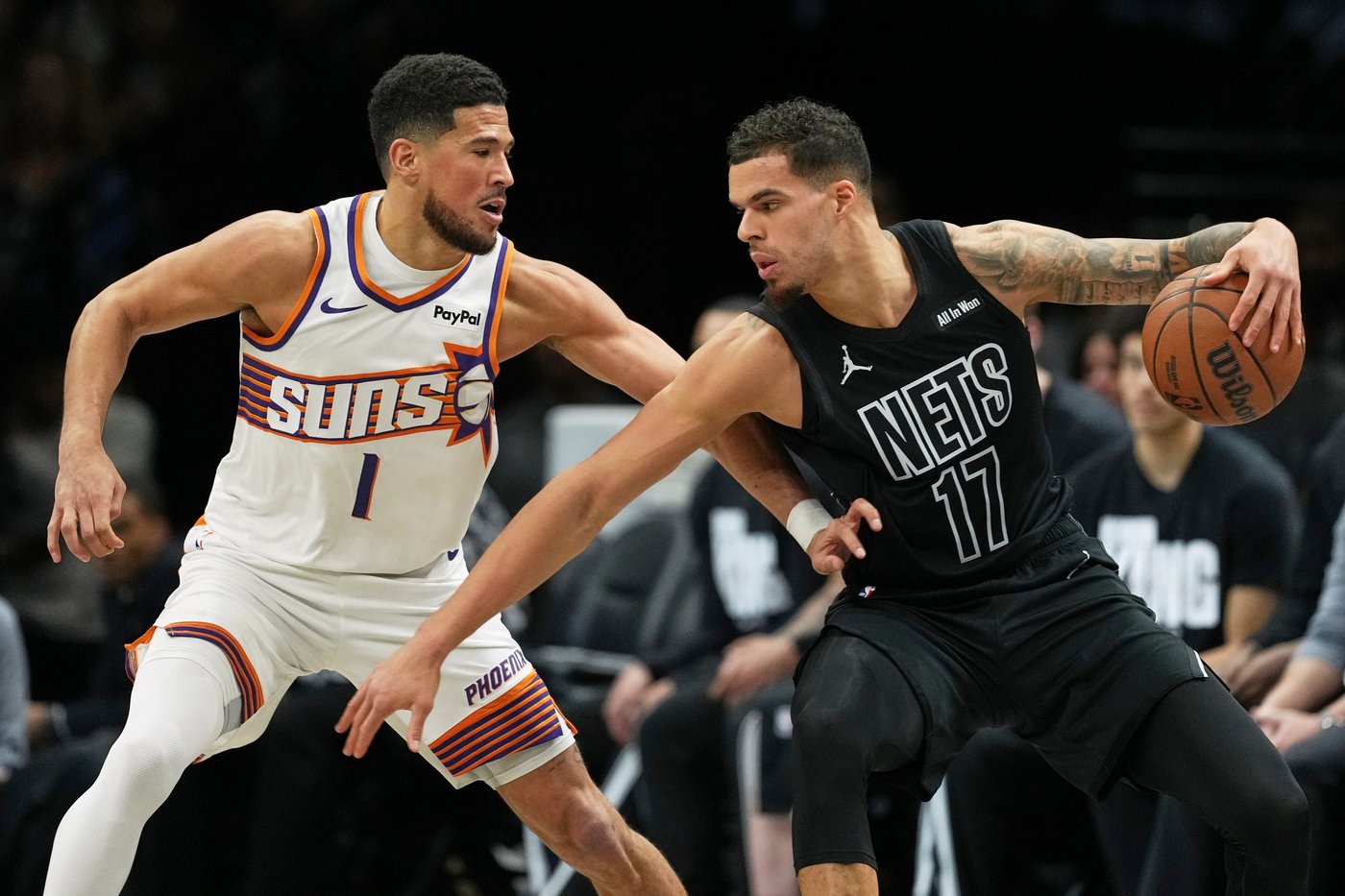 Brooks and Booker power Suns to a 126-117 win over the struggling Nets | iNFOnews.ca Brooks and Booker power Suns to a 126-117 win over the struggling Nets | iNFOnews.ca