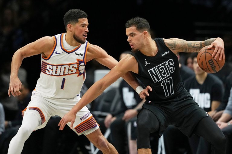 Brooks and Booker power Suns to a 126-117 win over the struggling Nets | iNFOnews.ca