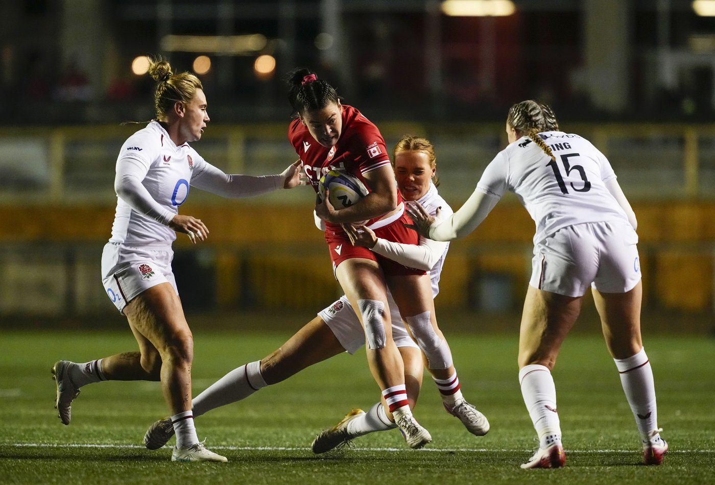 Canadian women's rugby team rolls past England 31-22 for second straight time | iNFOnews.ca