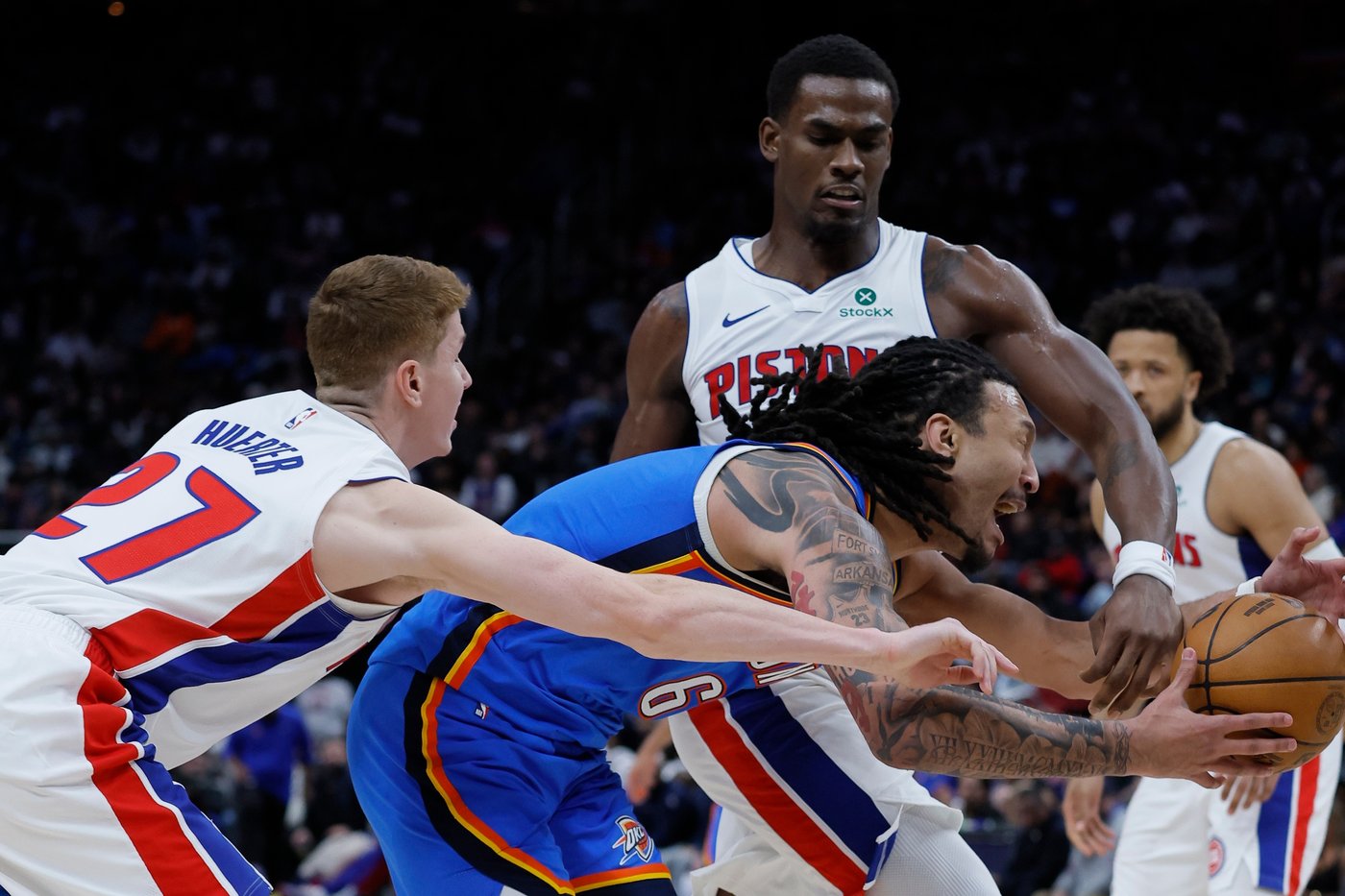 NBA Finals preview fizzles in Detroit with Pistons beating short-handed Thunder | iNFOnews.ca