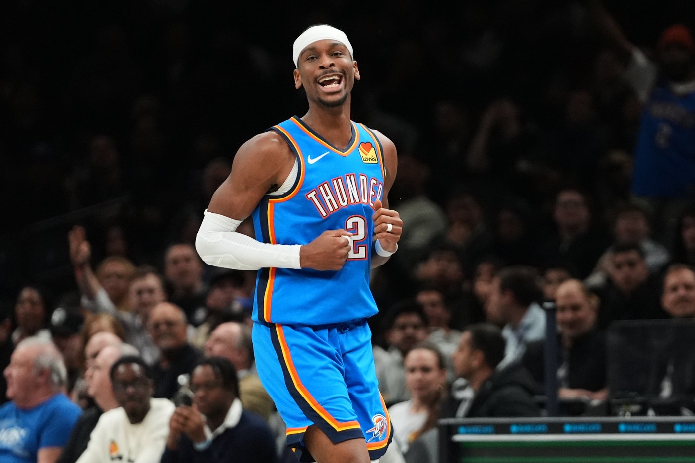 Thunder beat the Nets 121-92 for a 10th straight win as Gilgeous-Alexander scores 20 | iNFOnews.ca