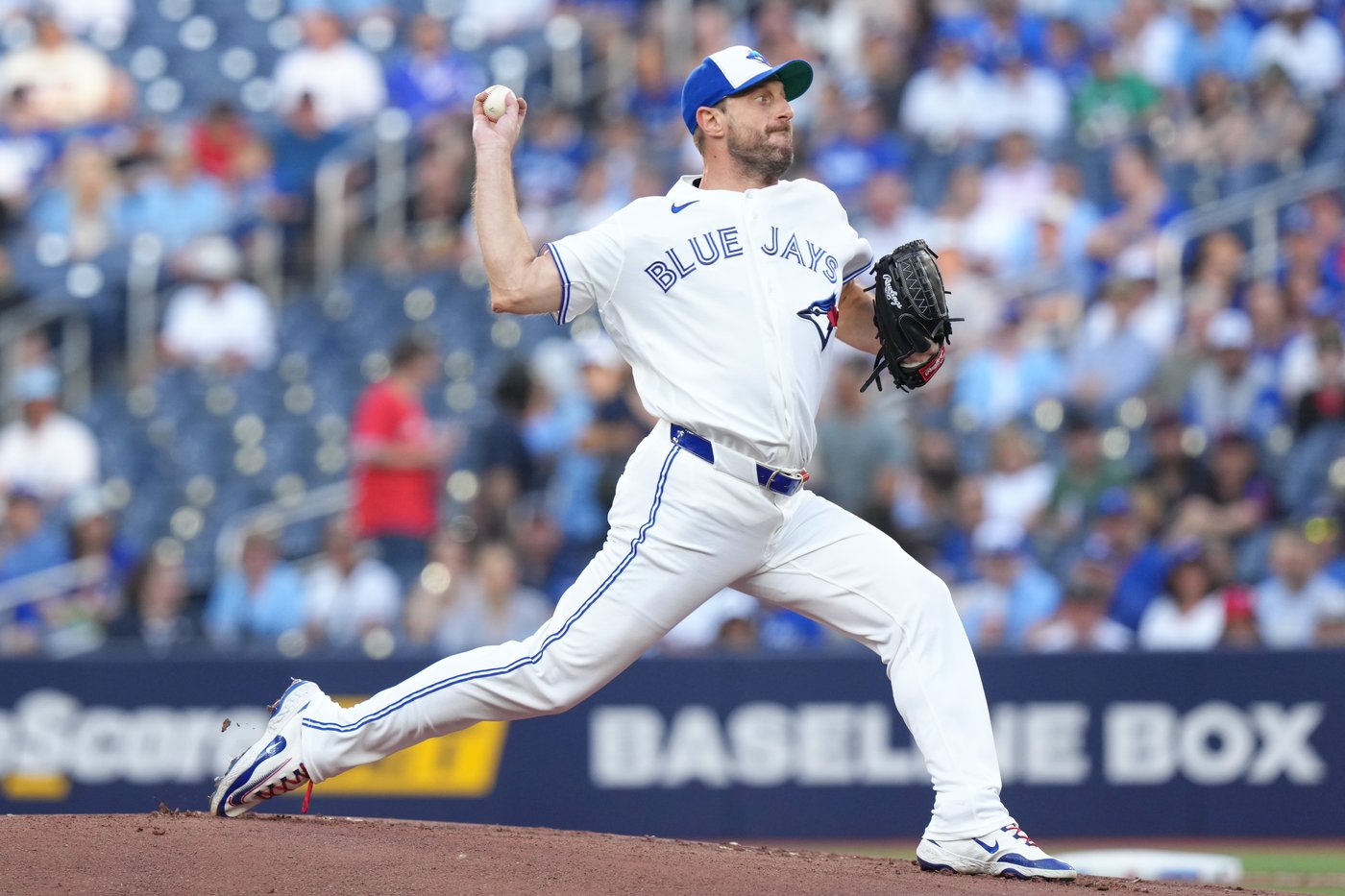 Blue Jays' Scherzer happy with health but not with loss after milestone strikeout | iNFOnews.ca