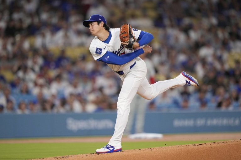 After Ohtani pitches 5 hitless innings, Marchon's 3-run homer rallies Phillies past Dodgers 9-6 | iNFOnews.ca