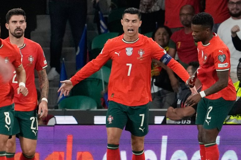 Portugal superstar Cristiano Ronaldo sets goalscoring record in World Cup qualifiers | iNFOnews.ca