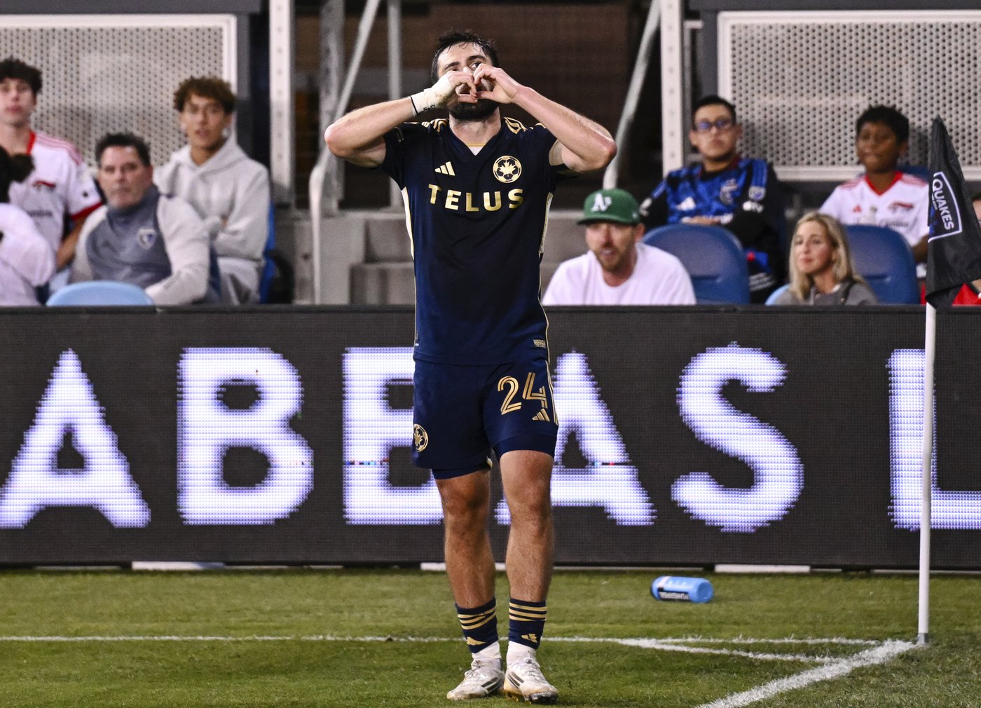 Preston Judd scores in second-half stoppage time to lift Earthquakes over Whitecaps 2-1 | iNFOnews.ca