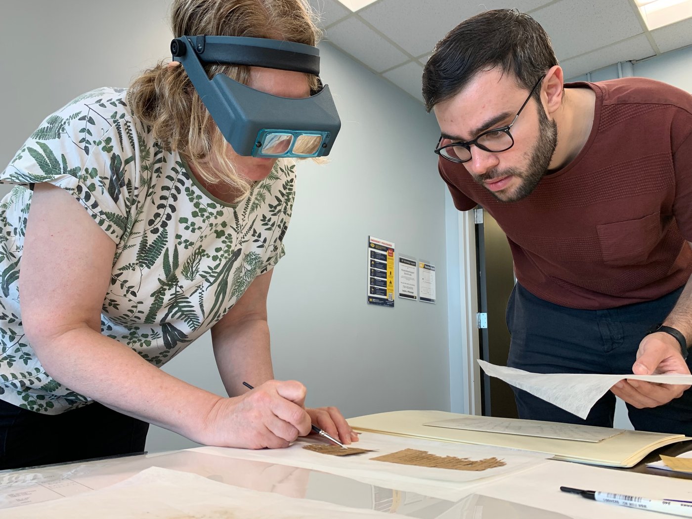 Inside one of the world's few crash courses in conserving and caring for ancient papyrus manuscripts | iNFOnews.ca
