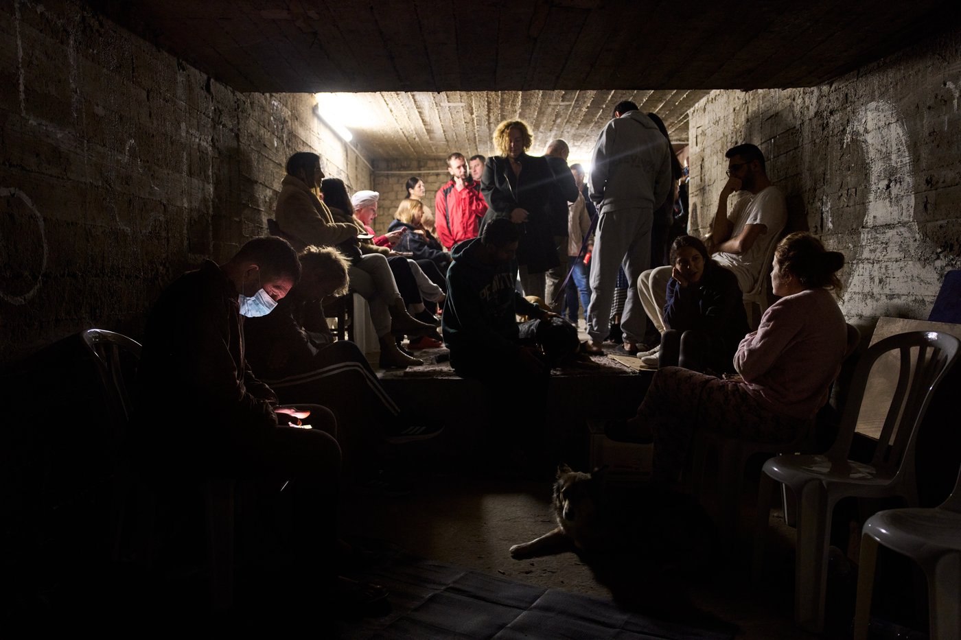 PHOTO ESSAY: Life goes on underground in Israel, in scenes both real and surreal | iNFOnews.ca