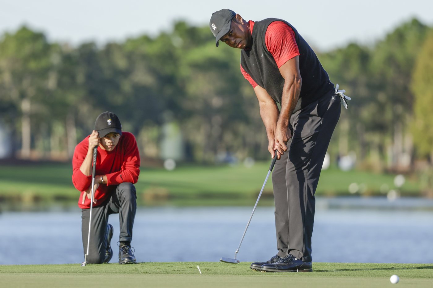 Tiger Woods' immediate goal: Keep his son from beating him in golf for 18 holes | iNFOnews.ca