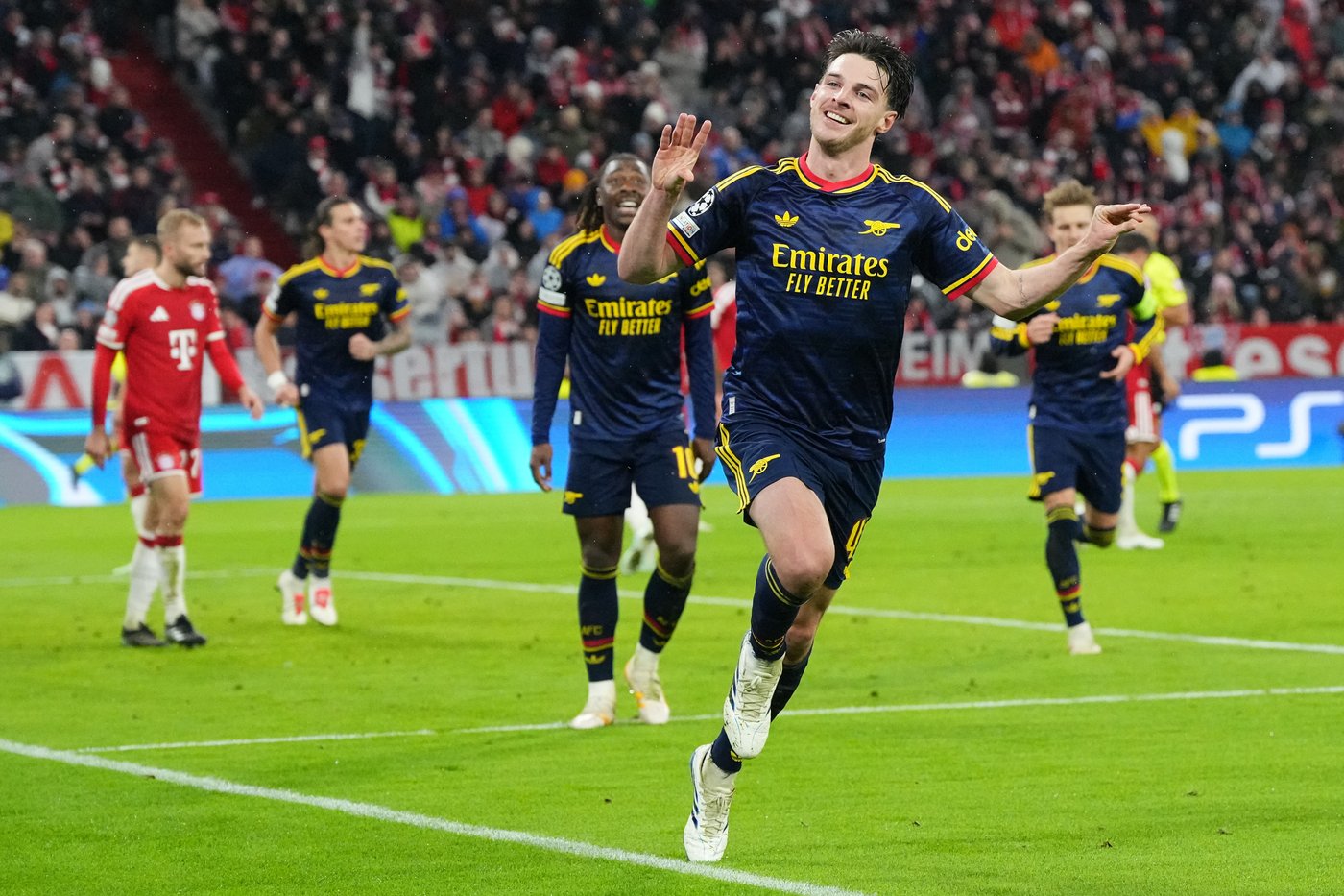 Harry Kane has a big night in Bayern Munich's 2-2 draw with Arsenal in the Champions League | iNFOnews.ca Harry Kane has a big night in Bayern Munich's 2-2 draw with Arsenal in the Champions League | iNFOnews.ca