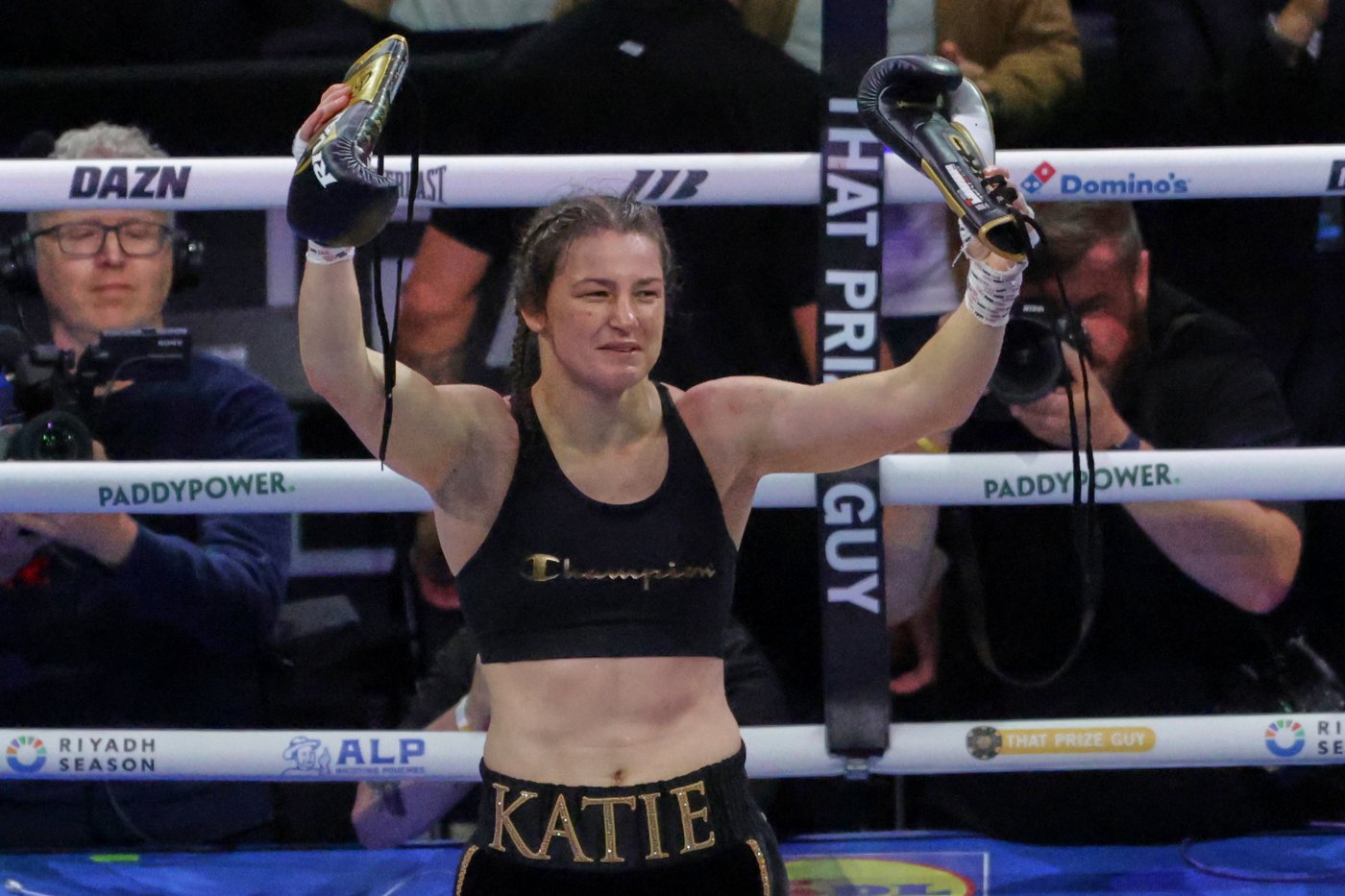 Women's boxing trailblazer Katie Taylor wins farewell fight in front of 80,000 at Croke Park | iNFOnews.ca