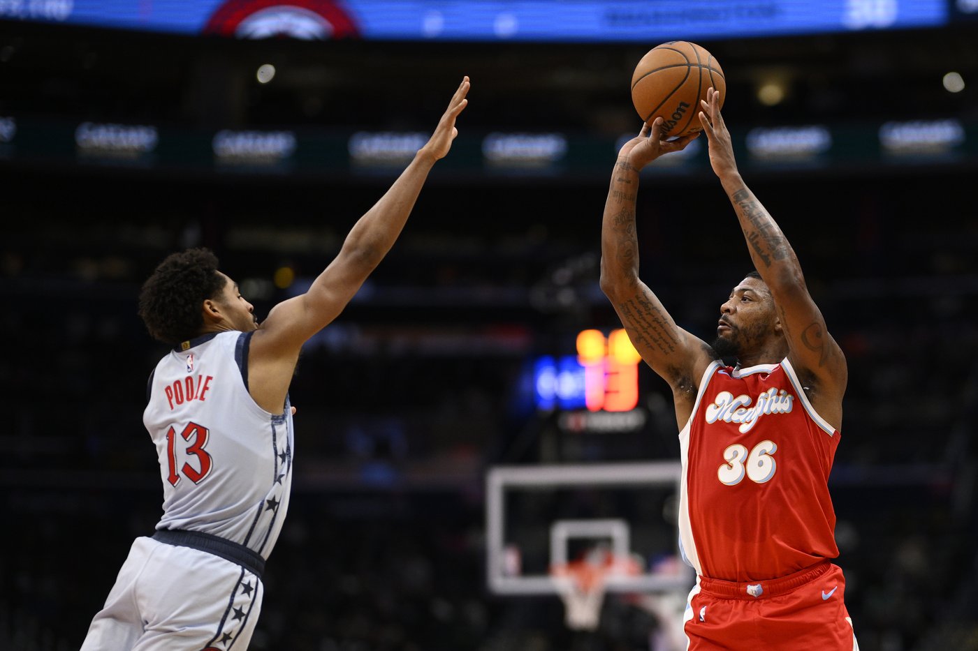 Short-handed Grizzlies cruise to 140-112 win over Wizards | iNFOnews.ca Short-handed Grizzlies cruise to 140-112 win over Wizards | iNFOnews.ca