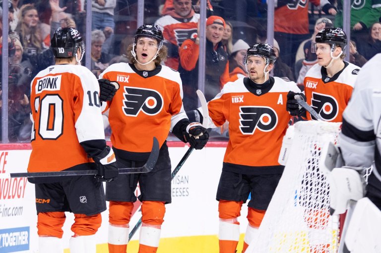 Matvei Michkov scores in overtime to give the Flyers a 3-2 win over the Rangers | iNFOnews.ca