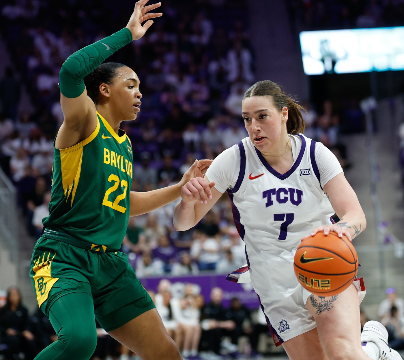 No. 11 TCU women repeat as outright Big 12 champs with win over Baylor for 42nd in a row at home | iNFOnews.ca No. 11 TCU women repeat as outright Big 12 champs with win over Baylor for 42nd in a row at home | iNFOnews.ca