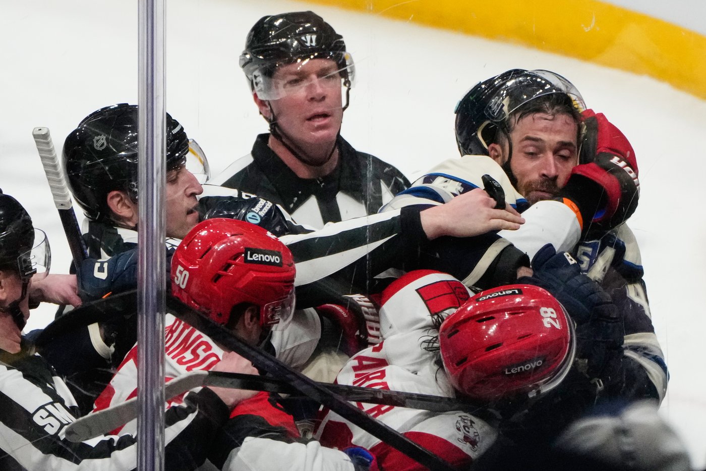 Carolina reaches 100-point mark and stays atop East with 5-2 victory over Blue Jackets | iNFOnews.ca Carolina reaches 100-point mark and stays atop East with 5-2 victory over Blue Jackets | iNFOnews.ca