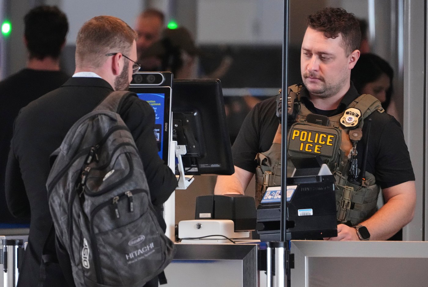 Photos show ICE agents at US airports where the partial government shutdown triggered delays | iNFOnews.ca