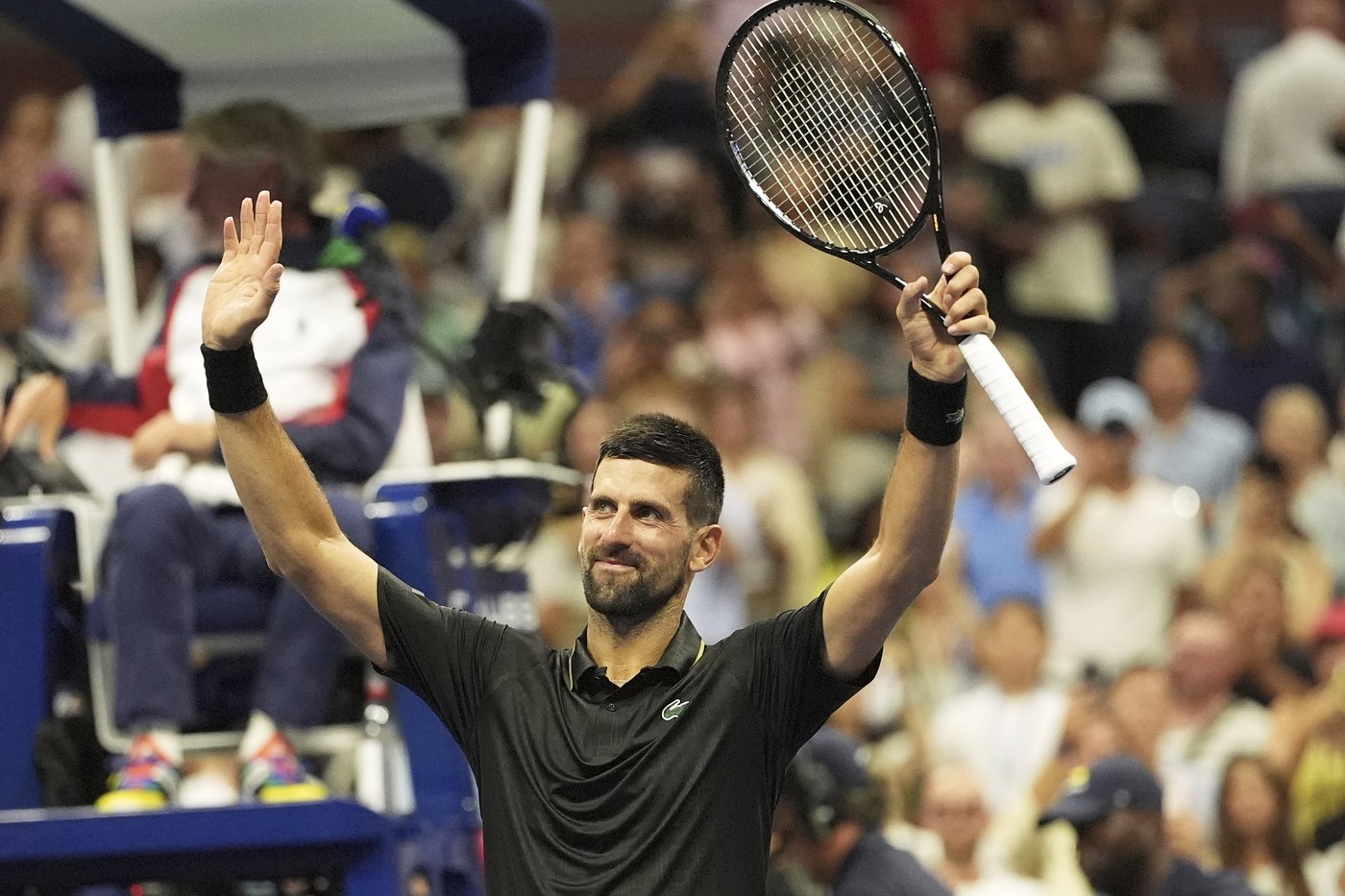Djokovic jokes that he's challenging Serena Williams to come back to tennis | iNFOnews.ca