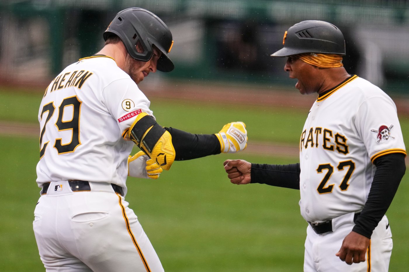 Endy Rodriguez drives in a pair of runs in his return to the majors, Pirates top Rockies 7-2 | iNFOnews.ca