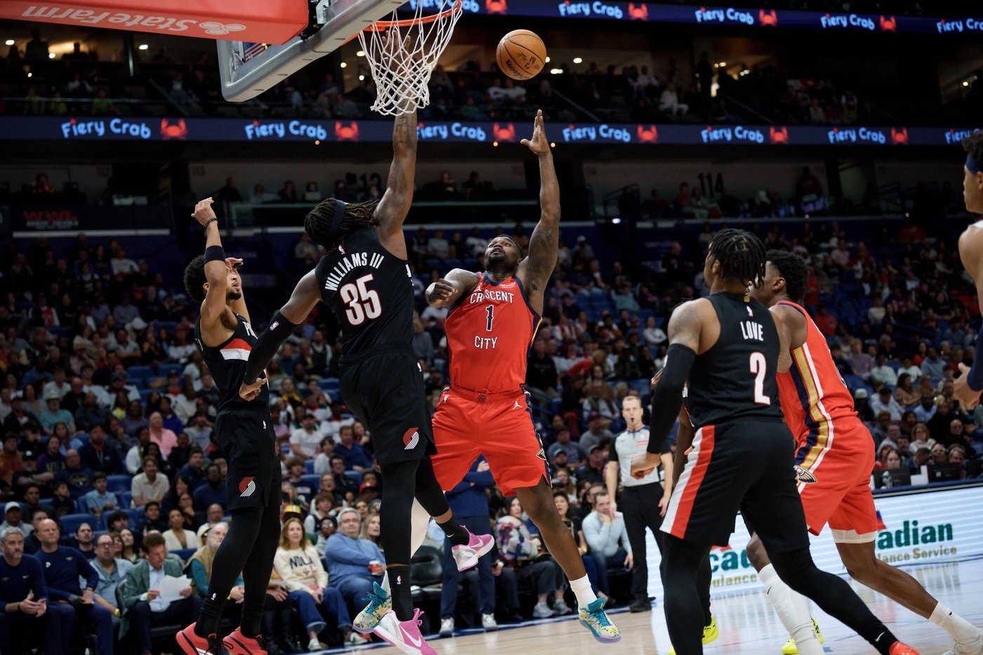 Deni Avdija has 34 points and 11 assists in the Trail Blazers' 122-109 win over the Pelicans | iNFOnews.ca